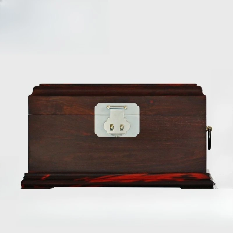 

Wooden official suitcase Chinese high-end solid wood retro jewelry jade mahogany jewelry box storage box