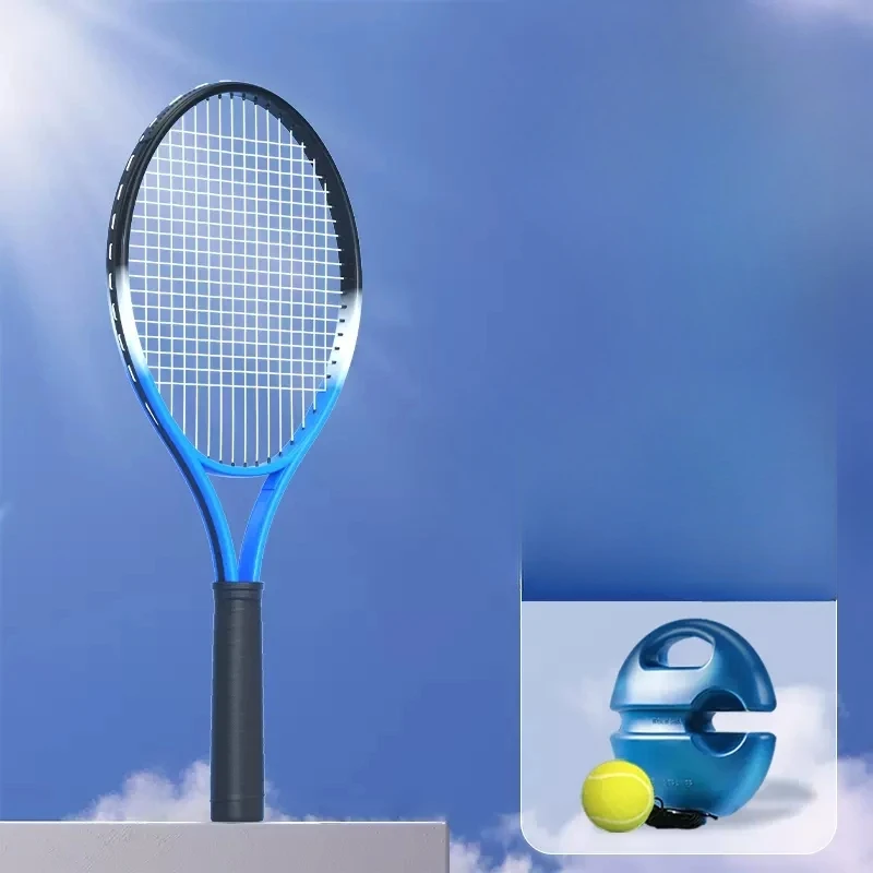 

Tennis trainer single play rebound with line one person play children's self-play outdoor artifact singles tennis racket