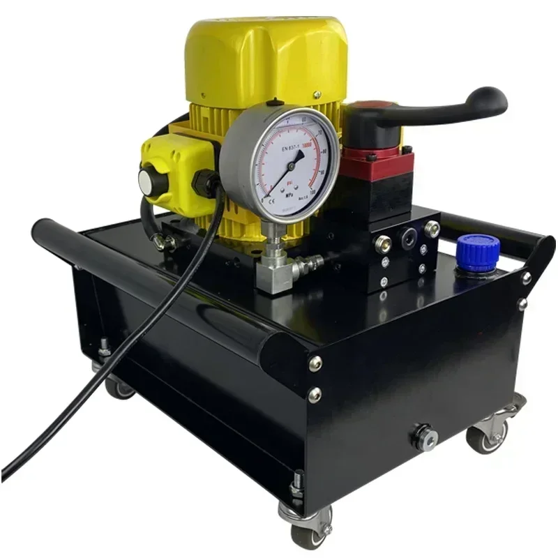 KHE-4DM 700 Bar 220V Double Acting Two Stage Electric High Pressure Oil Pump Hydraulic Power Pack