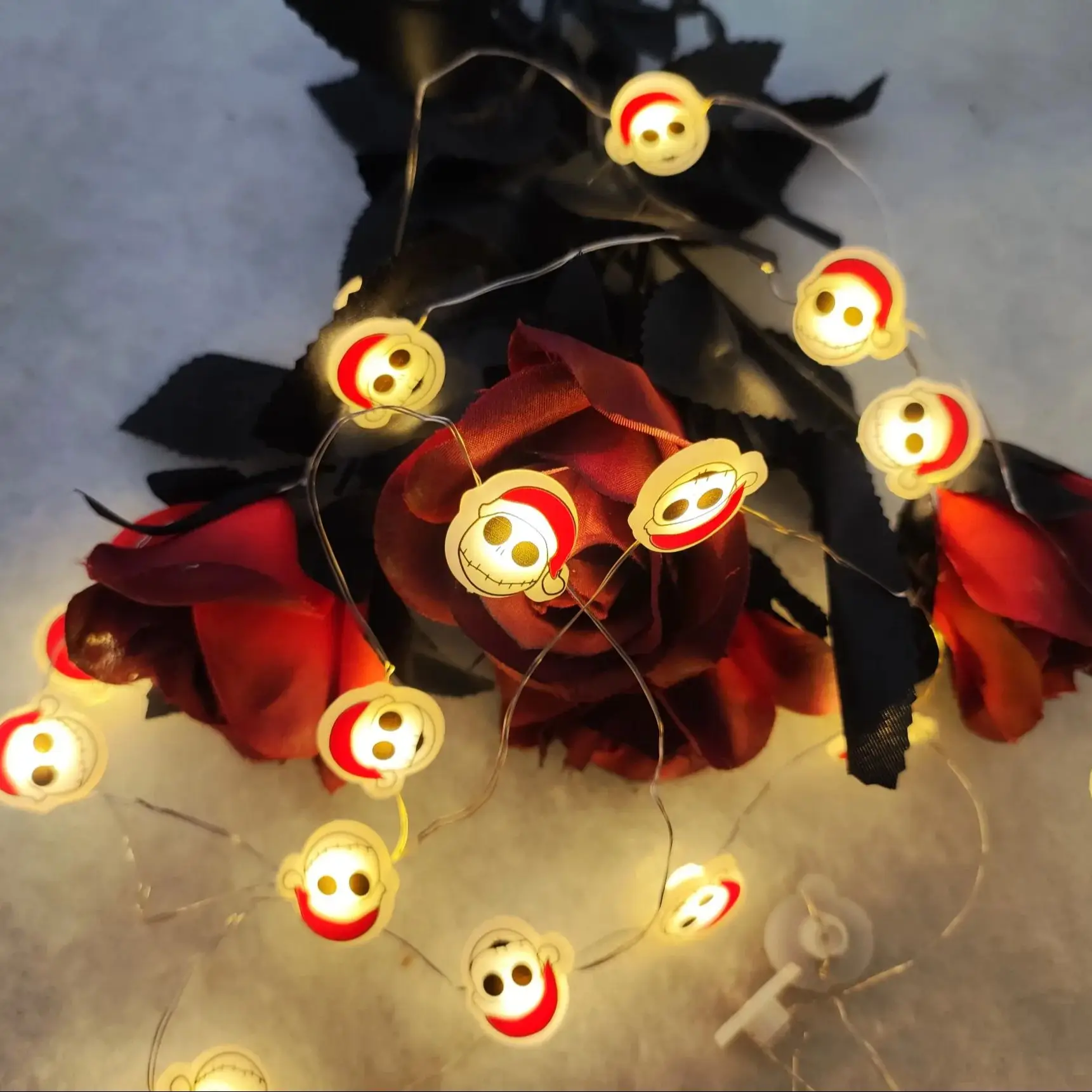 20LED Copper Wire String Lights Outdoor Christmas Decorations Warm White Battery Powered Fairy Lights for Home Decor