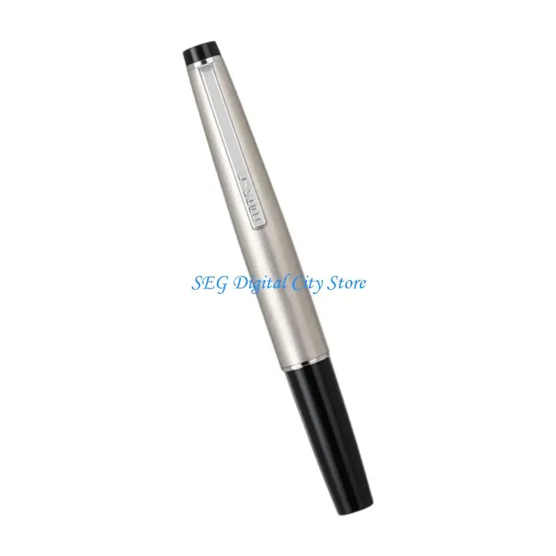 U75B Small Metal Fountain Pen 0.38MM for Signatures, Journaling, and Study Use