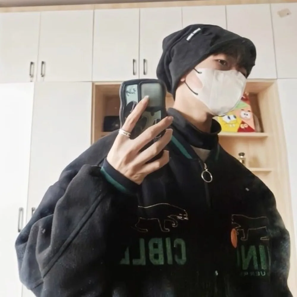 

Casual Vintage Wasteland Pullover Cap Cotton Elastic Washed Beanie Hip Hop Cool Loose Beret Streetwear