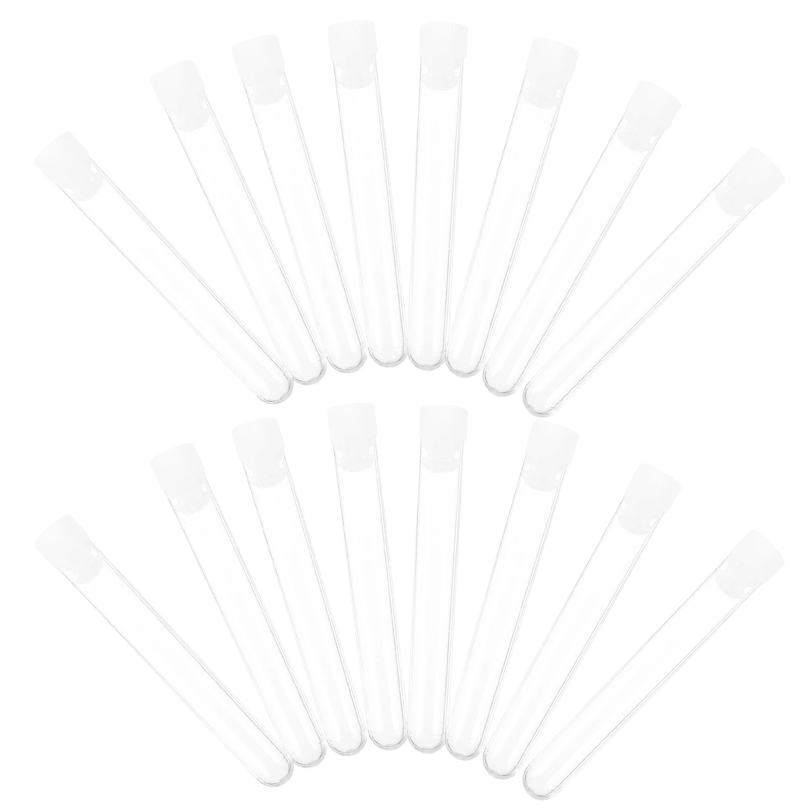 

50 Pcs Laboratory Test Tube Storage Container Sample Containers Tubes Sampling Vial