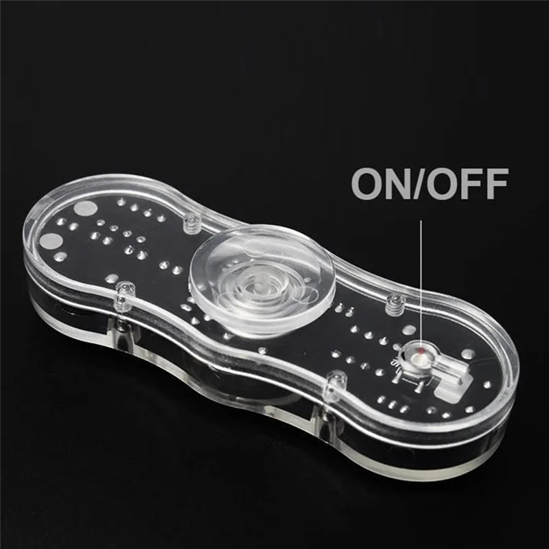 AB47-Display LED Light-Emitting Gyroscope Practice Learning Electronics Training Board Electronic Soldering Tools (TL)