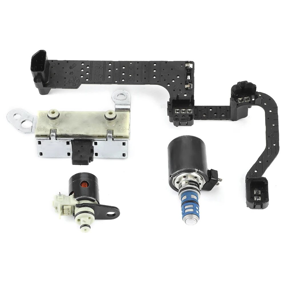 

4Pcs Car Transmission Solenoid Valve Kit Replacement for Ford E150 E250 E350 F150 Lincoln Town Mercury Grand 2005-2008 4R70W