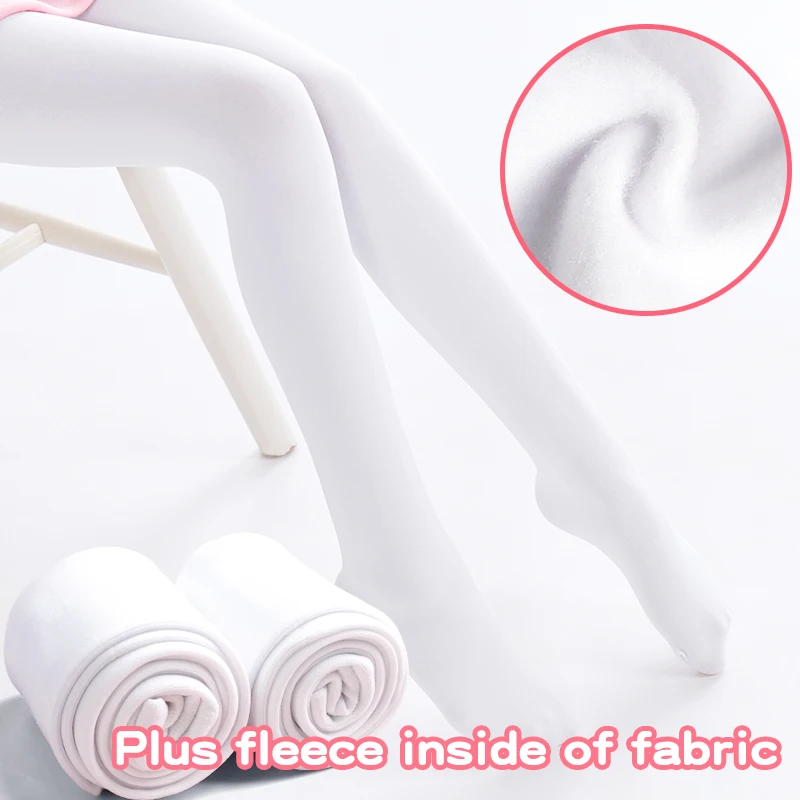 Winter Autumn Ballet Tights Pantyhose Girls Dance Stockings 800D Velvet Children Female Thick Warm Adult