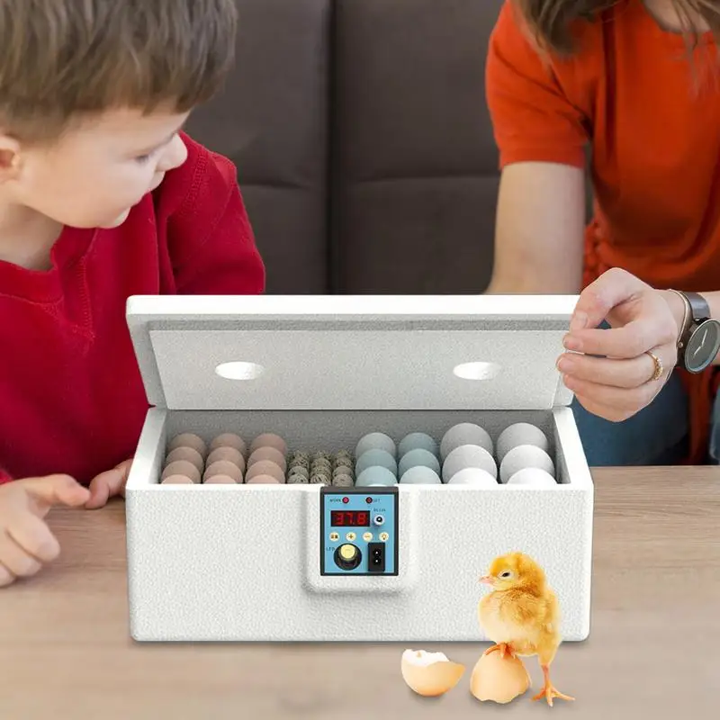 Incubadora para huevos 10-25, incubadora de huevos de gallina, giro automático, chocadeira de aves de corral, incubadora inteligente de gallinero para laboratorio agrícola