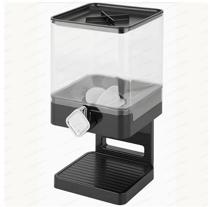

3.7L Grain Dispenser Tank Cereal Machine Food Cans Storage Box Dried Fruit Snack Can Container Home Kitchen Storage Jars Tools