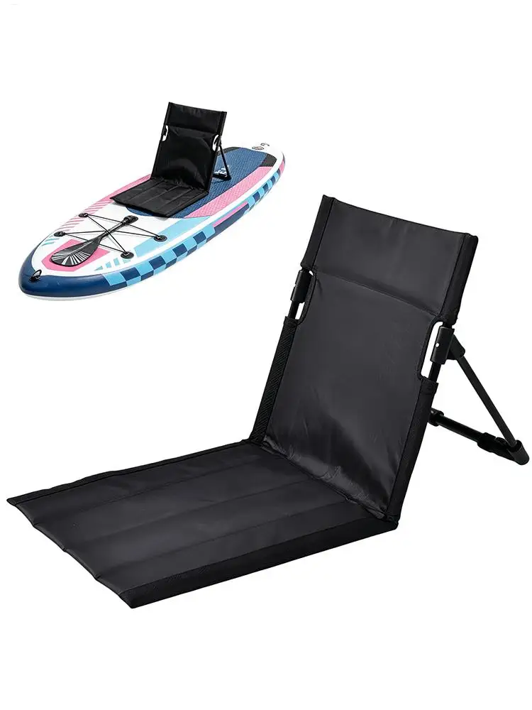 Kayak Seat Folding Chair With Back Support Stand Up Paddle Board Seat For Yacht Fishing Boat Canoe Kayak Maritime Poolside