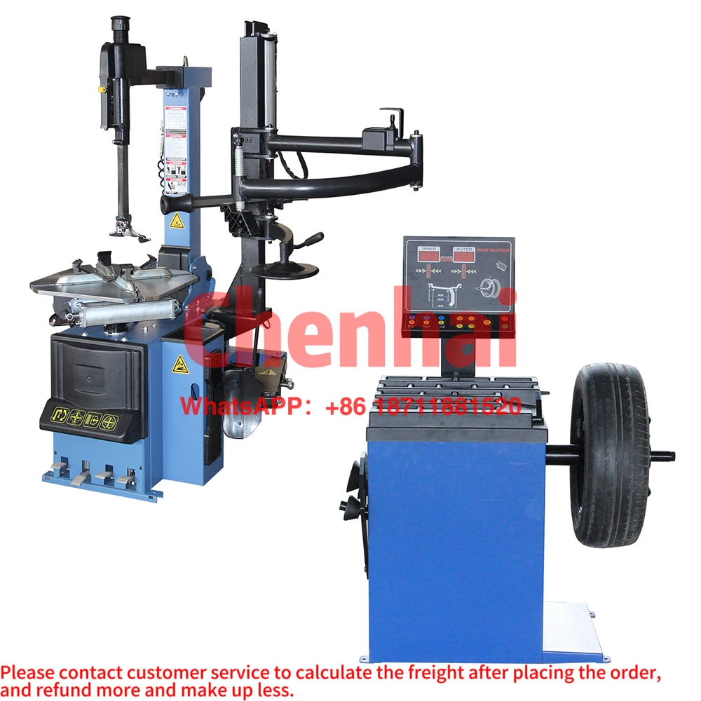 Tire repair machine combo tyre changer wheel balancer