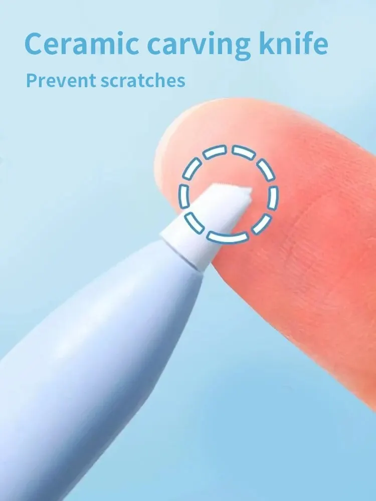 1pc Mini Portable Scissors Paper Cutter Knife 2 In 1 Multifunctional Pocket Pen Shape Scrapbooking Carving Cutting Art Tools