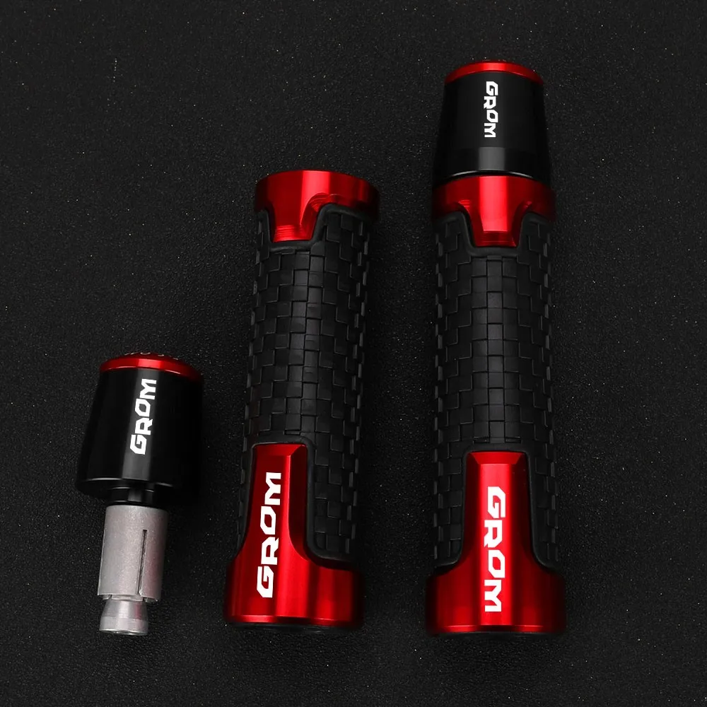 

22MM Motorcycle Accessories handlebar Grips Handle Bar Ends Plug Aluminum Part For Honda MSX 125 MSX125 GROM 125 2014-2023 2024