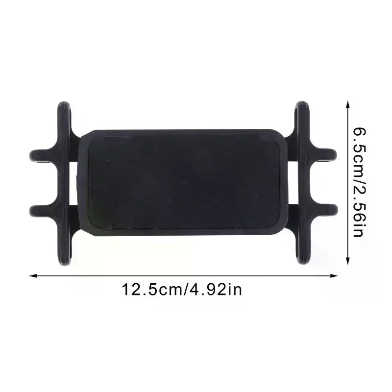 

For Bike Silicone Phone Holder Computer Bracket Accessories Phone Mount Case Motorcycle Anti-drop Shockproof Holder