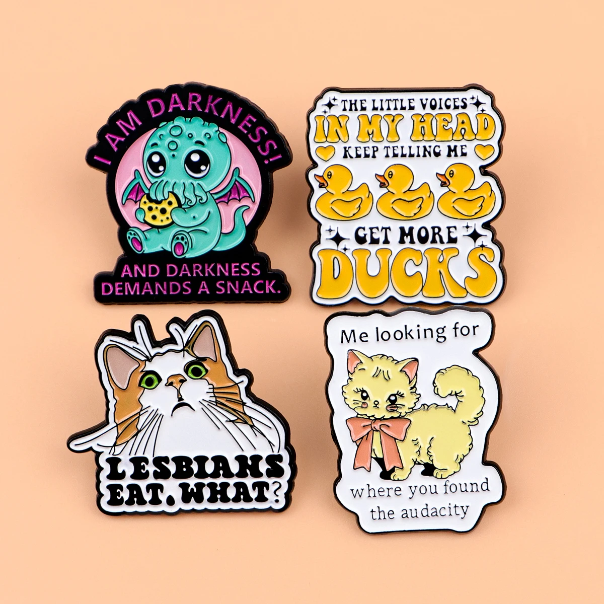 عبارة تحفيزية المينا دبوس الحيوانات دبابيس للنساء التلبيب شارة بدبابيس على ظهره زي اكسسوارات هدايا مجوهرات الأزياء #3