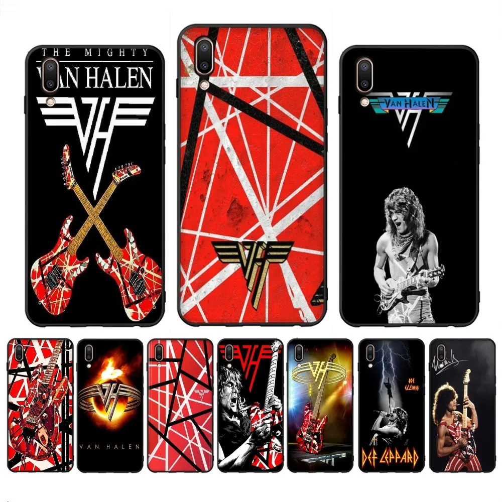 E-Eddie Van H-Halen Phone Case For Redmi Note 4 X 5 A 6 7 8 T 9 9S 10 11 11S 11Epro Poco M3 pro