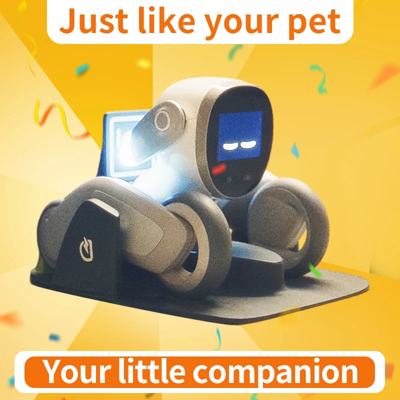 Robot inteligente Loona Pet Dog - Chat GPT habilitado con comando de voz y reconocimiento de gestos, regalos para niños y niñas