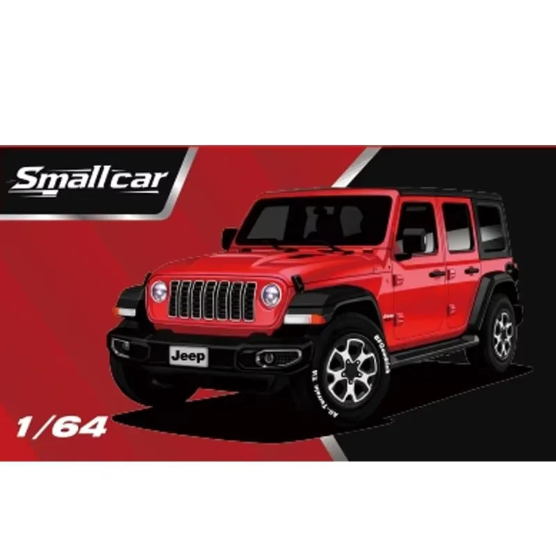 소형 자동차 다이캐스트 1:64 스케일 랭글러 합금 자동차 모델 정적 수집품 장식용 휴일 선물 장난감