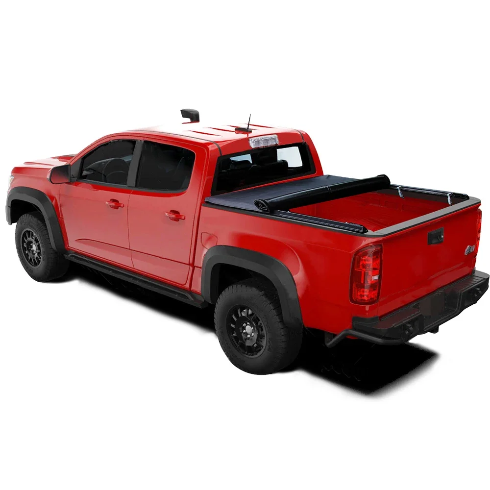 

2015-2021 4X4 Pickup retractable aluminum roller lid shutter tonneau cover for L200 soft roll up truck bed tonneau covercustom