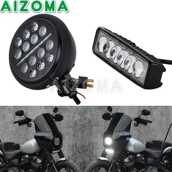 Club Style 5.75'' LED Round Headlight 5-3/4