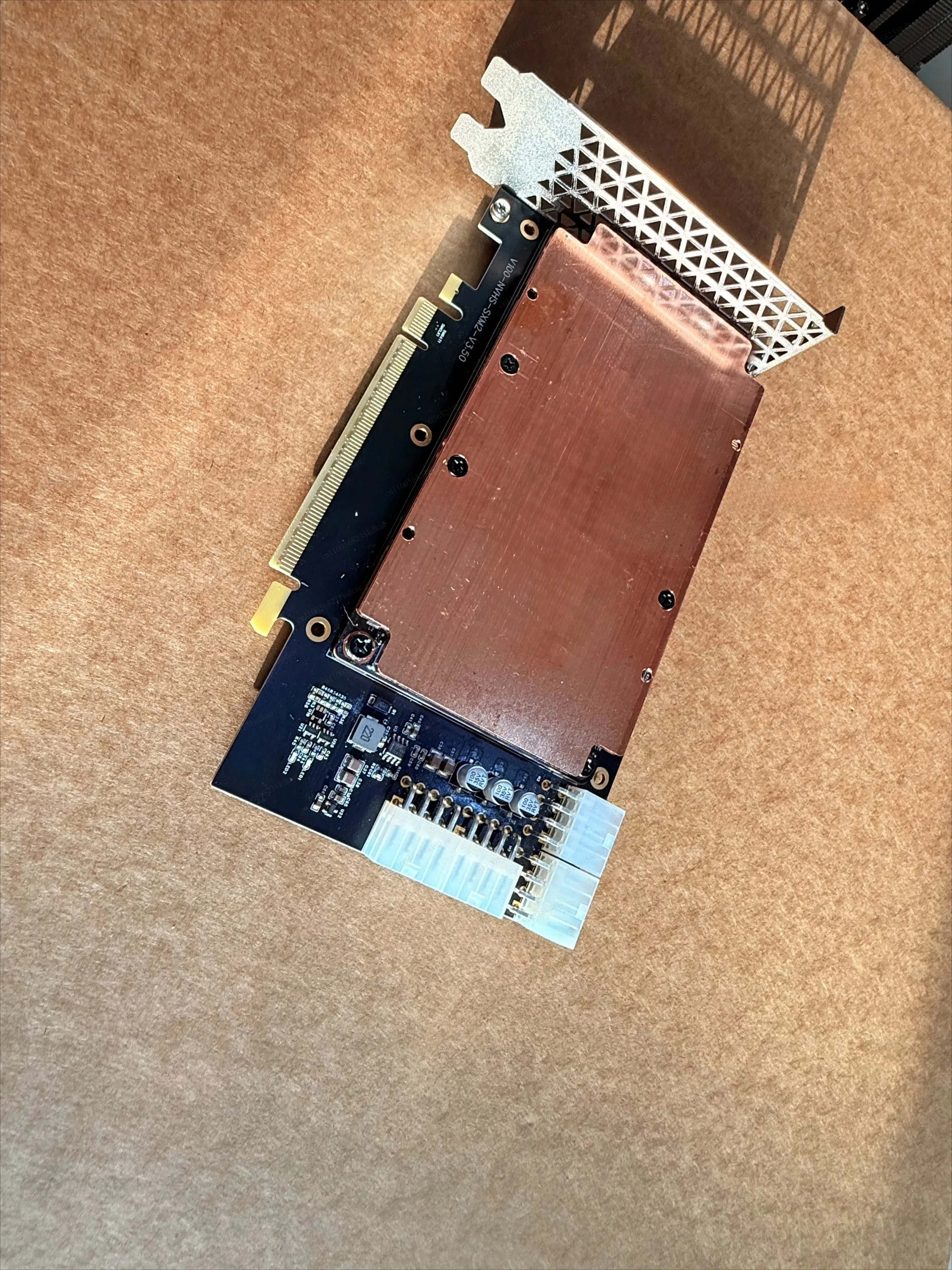 V100 32GB SXM2 PCIE Computing Graphics Card With Pure Copper Cooling Plate Server Hardware Parts