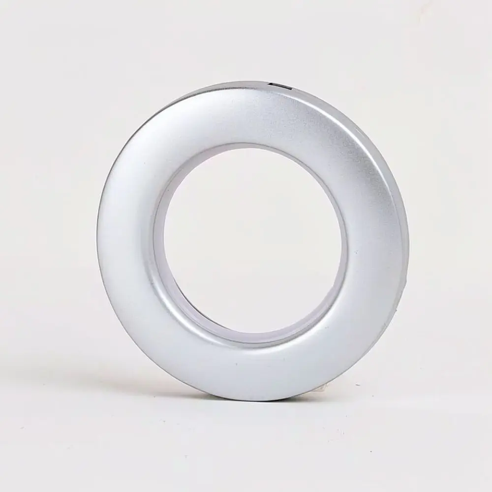 Plastic Curtain Grommets For Roman Rods Decorative Rings Hanging Accessories Smooth Silent Glide Window Drape Hardware