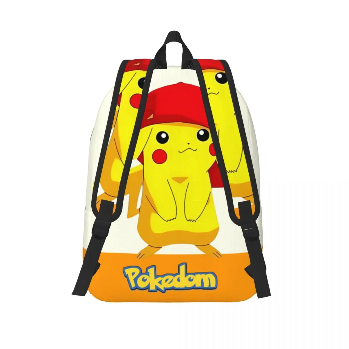 Plecak Pokemon Copia De Panda Naklejka Wielokomorowa Kieszonkowy Potwór Pikachu Dla Mężczyzn Dziecko Urodziny Tornister Kemping