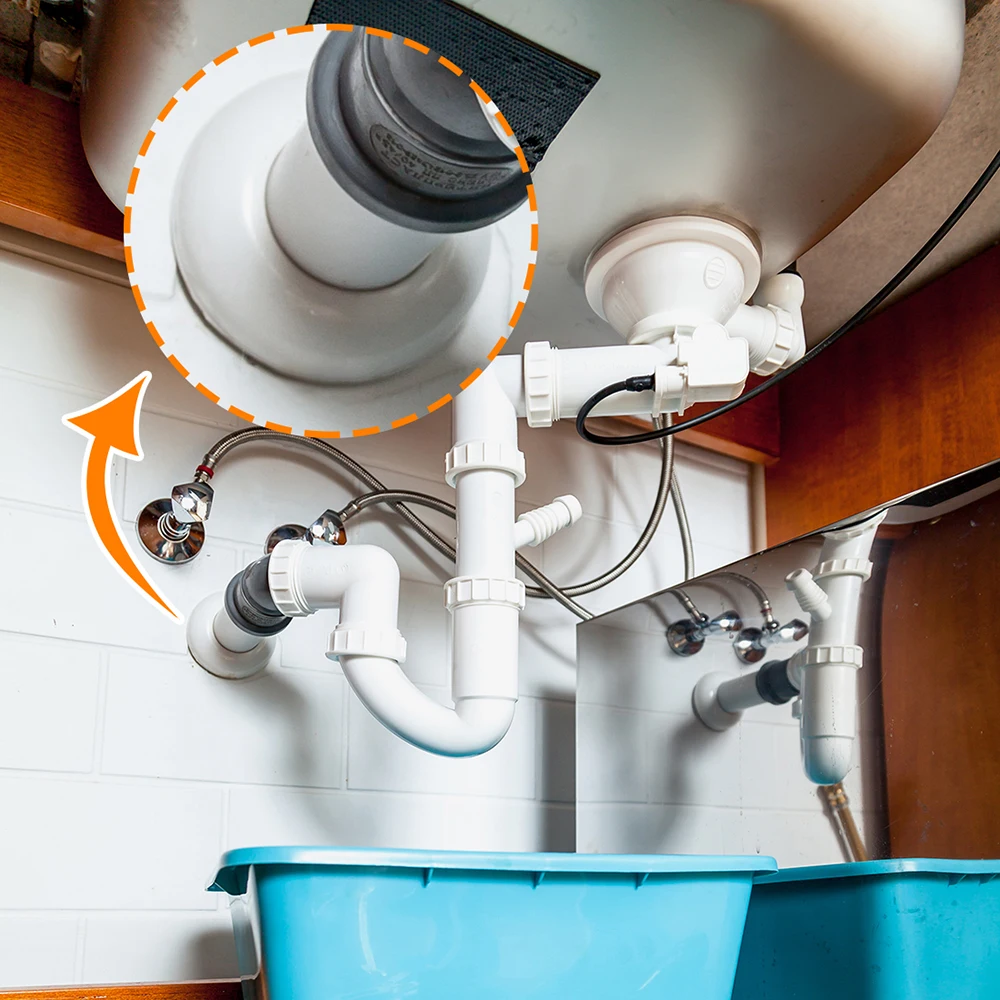 1pcs 45mm PVC Radiator Pipe Cover Water Pipe Faucet Pipe Cover Decoration Waterproof White/Black Perfect Replacement