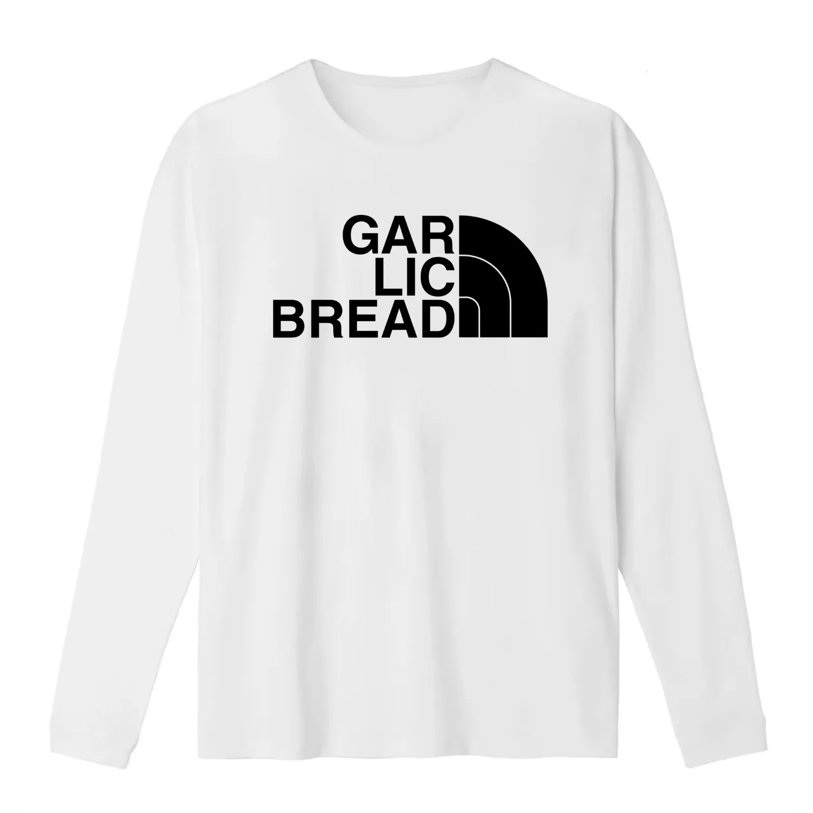 GARLIC BREAD T-Shirt Summer Casual Cotton Tee Oversized Streetwear Tops Vintage Graphic Print Loose Fit Short Sleeve