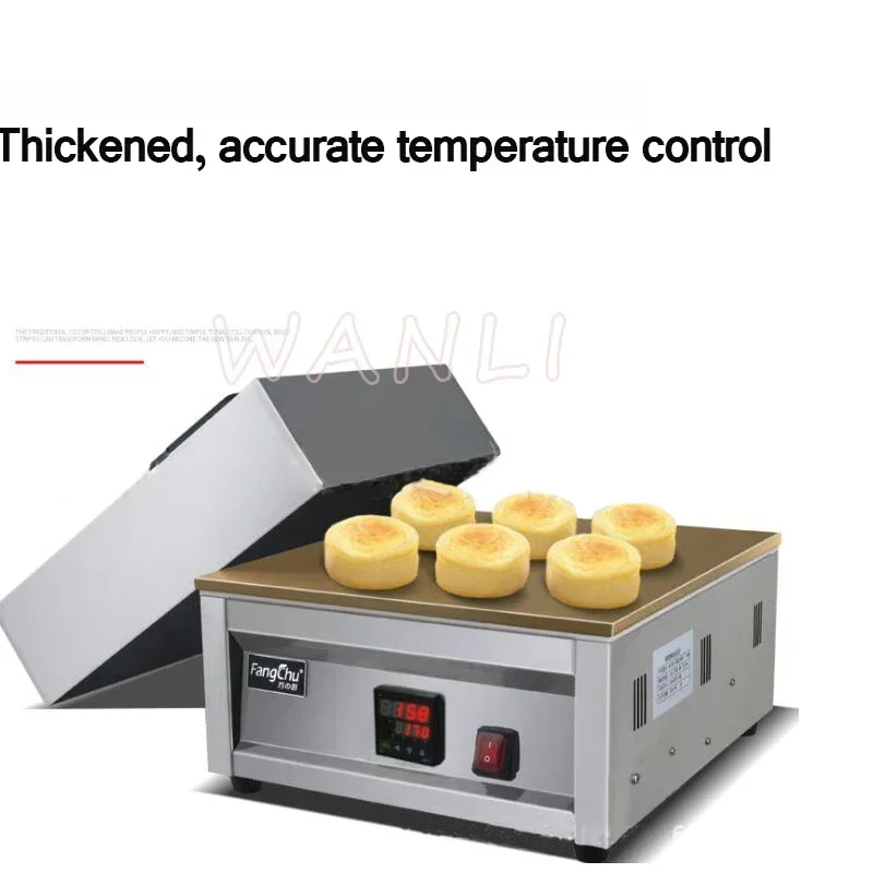 

Desktop 220v CNC Copper Simmering Machine Pure Copper Thickening Waffle Machine Automatic Single Head Comb