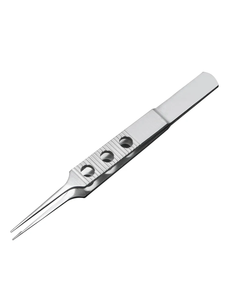 Ophthalmic Tweezers Medical Stainless Steel Double Eyelid Surgical Tools Fine Microscopic Forceps For Removing Stitches