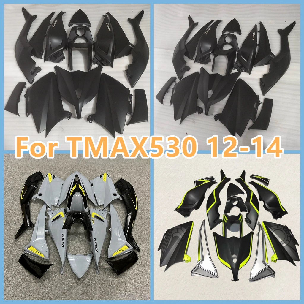 

For YAMAHA 2012 2013 2014 TMAX530 12 13 14 Tmax 530 Motorcycle ABS Fairing Body Kit T-MAX 530 Road Racing Aftermarket Parts