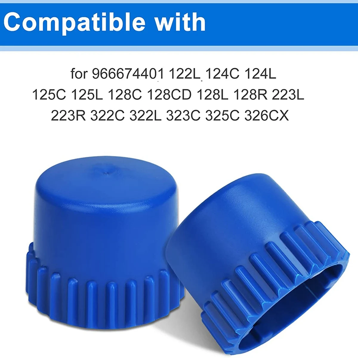 Pomo de propulsión para cabezal de corte, Compatible con Husqvarna T25 Line, 537338701, paquete de 4