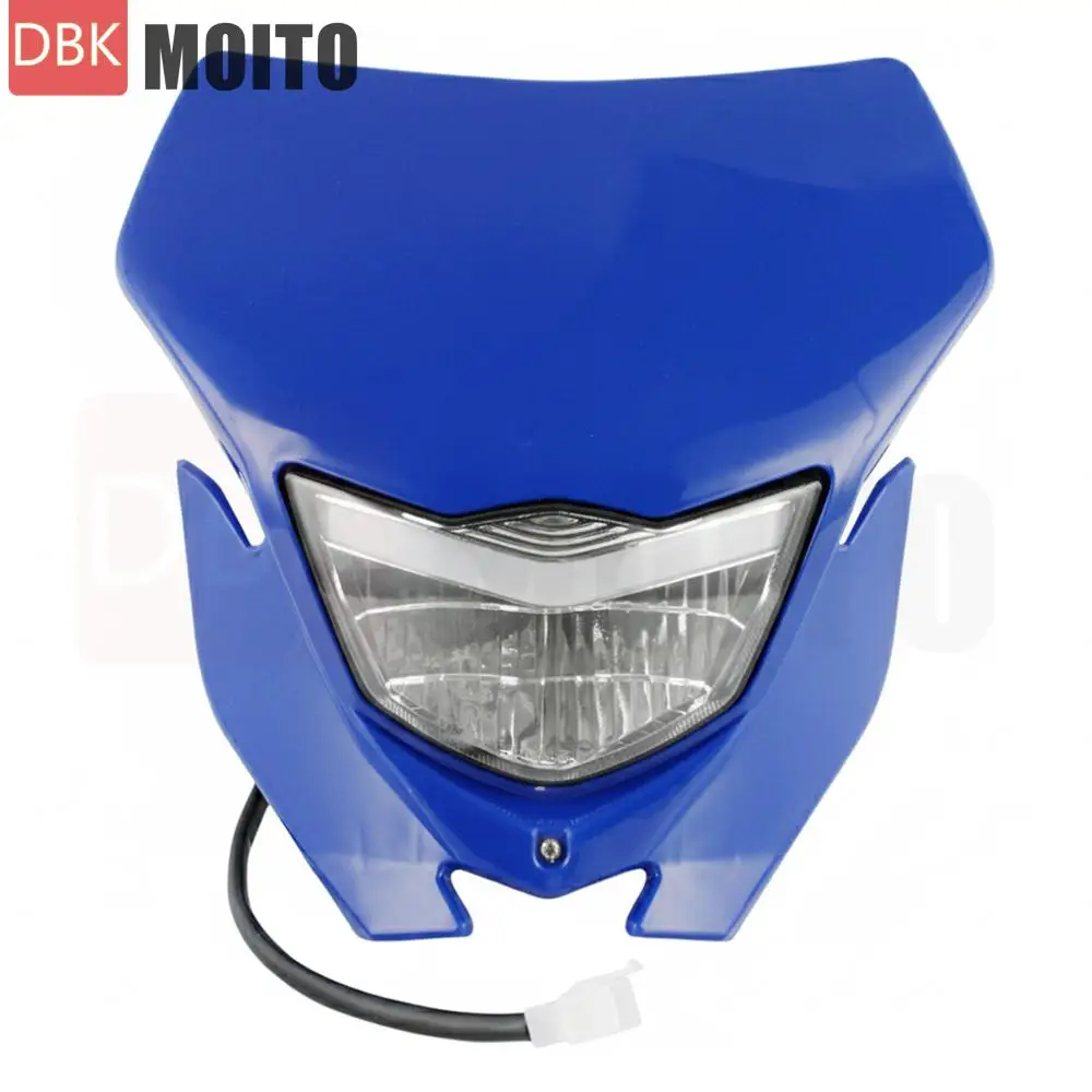 دراجة نارية المصباح لياماها WR 125 155 250 450 TT-R 50 100 125 230 YZ250F YZ450F YZ85 إندورو الجبهة ضوء الجمعية