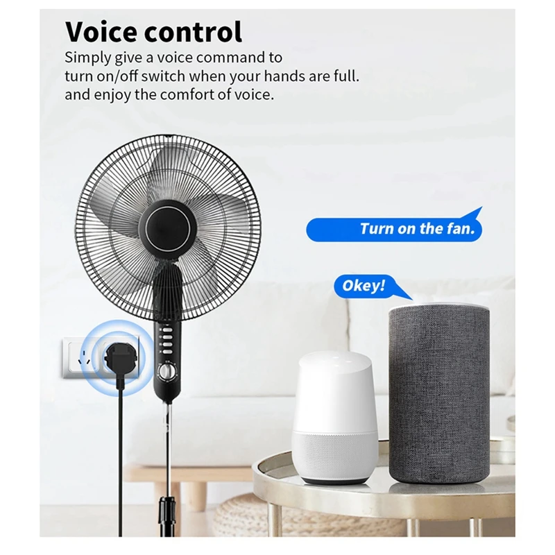 AB15-Zigbee Smart Socket Adapter Tuya Smart Life App Draadloze bediening Timing Power Monitoring Functie Aleax Outlet AU-stekker
