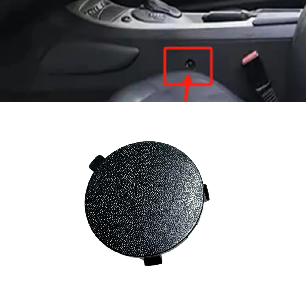 Black Front Center Console Screw Cover Fit For BMW Z4 E85 E86 2003 2004 2005 2006 - 2009 51167053123