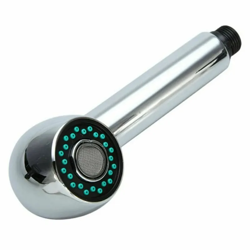 1*Spray Head 18*7cm 2 Function Replacement Pull Out Spray Shower Head Kitchen Mixer Tap Setting Replacement Spare