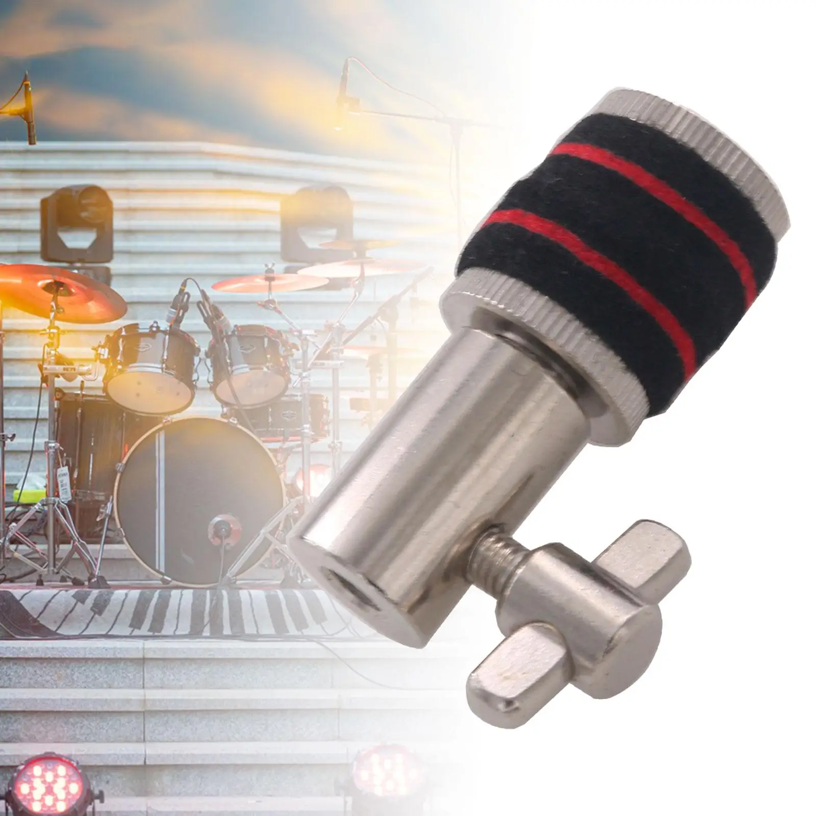 

Hi Hat Drop Clutch Metal Dia 6mm Musical Instrument Accessories Stable Attachment Practical Hardware for Jazz Drums Hi Hat Stand