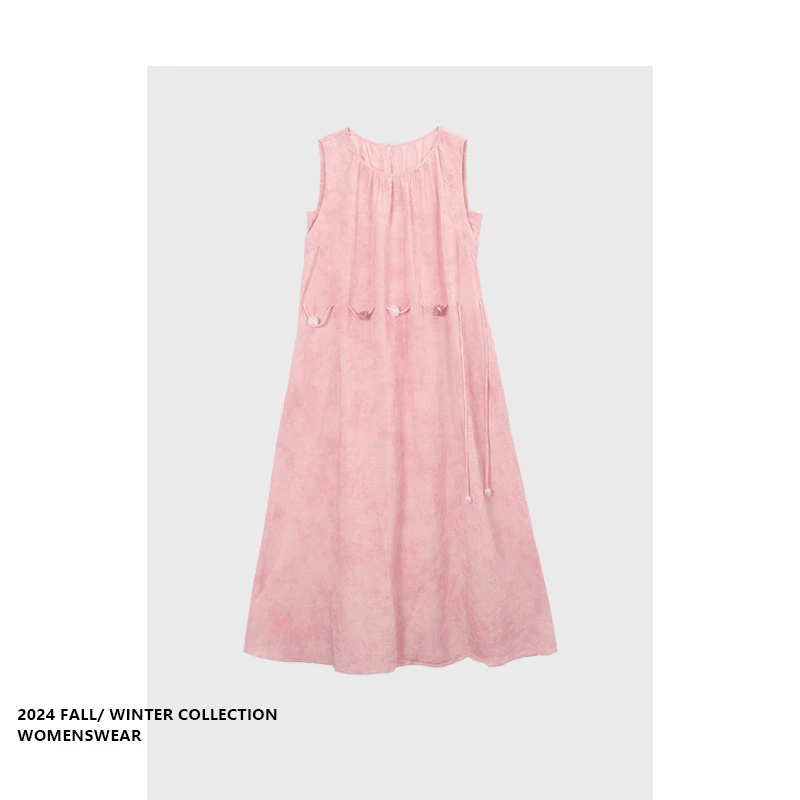 

Forever 2 Vintage Ele Lightweight Luxury Beaded Waist Belt Svel Dr Summer Commute Sle Single Piece 2024