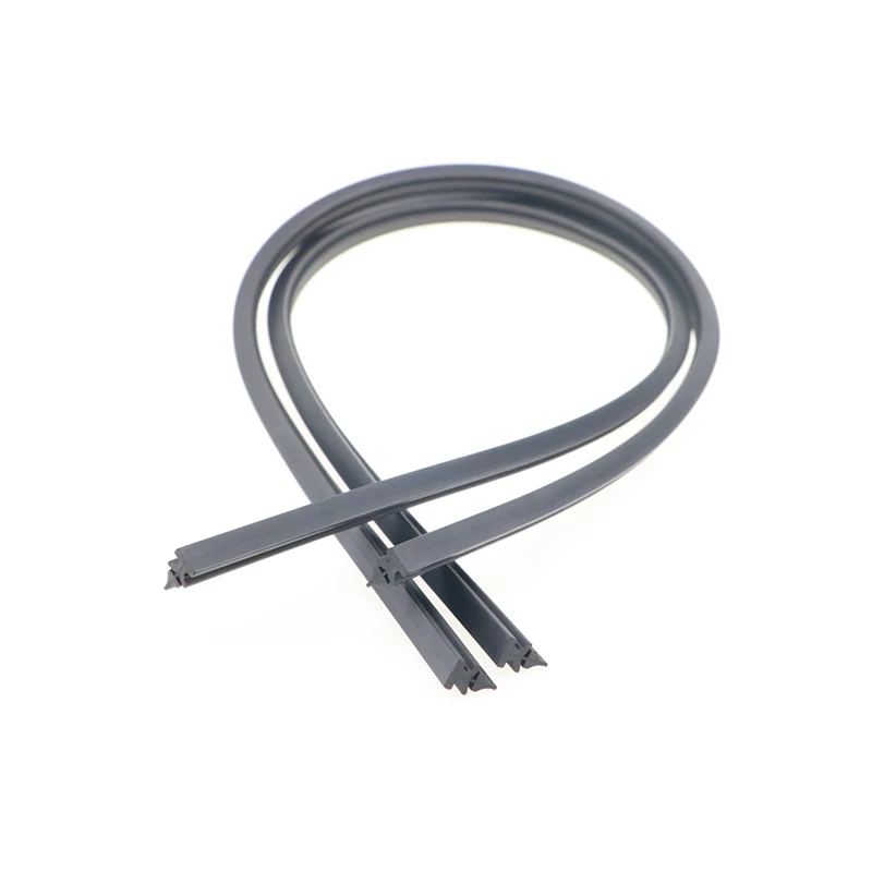 Car Wiper Rubber Strip Refill Double Layer 700MM Length 5.8mm Width (Length can be cut)