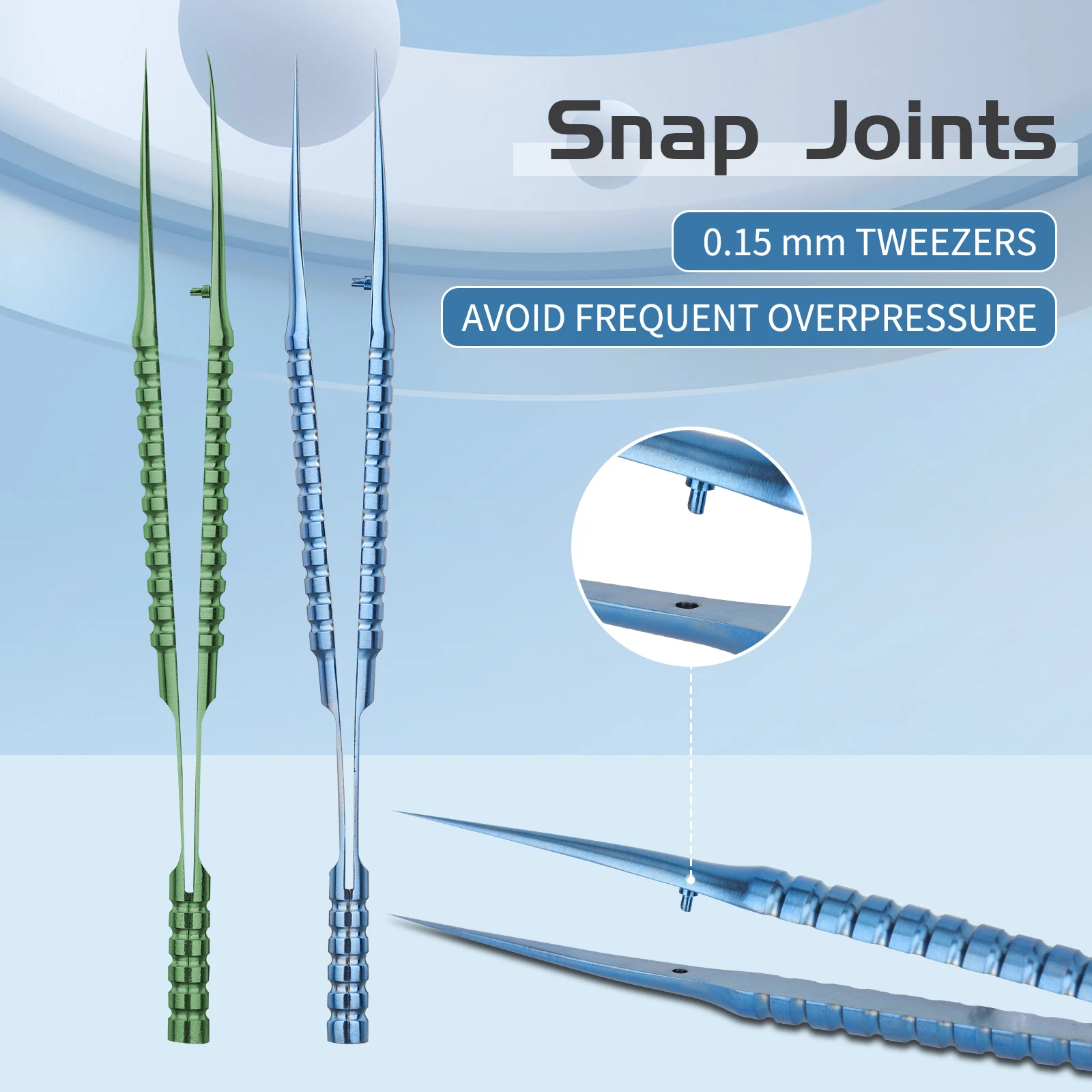 Kaigexin Titanium legering pincet gebogen/rechte 0.15mm tip pincet voor mobiele telefoon moederbord reparatie nauwkeurige draad sprong