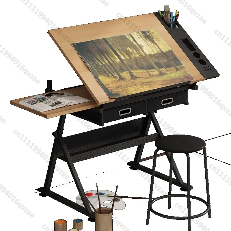 

Lifting Painting and Painting Table American Desk Oil Painting Workbench Table