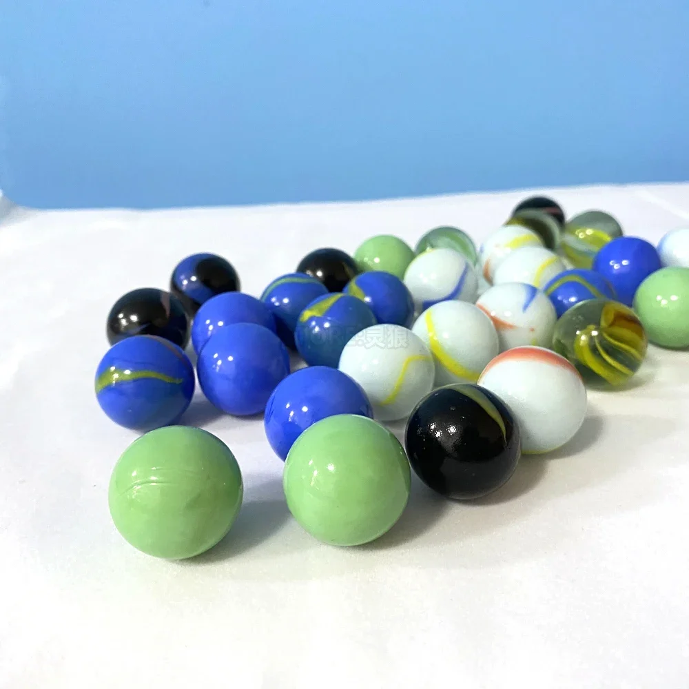 G4 16mm Glass Marbles Chinese Balls Glass Sphere Balls For Children Marbles Party Favor Stocking Stuffer DIY Home Decor