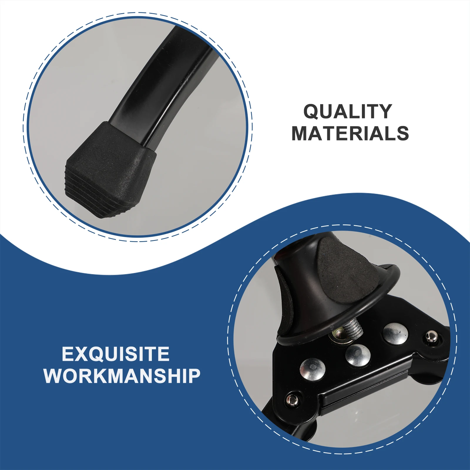 

Black Folding Portable Flute Stand Tripod Holder Stable Support for Clarinet Instrument Portable Flute Stand Clarinet Tripod