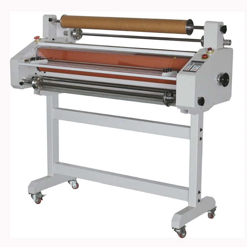 1050mm FM-1100 HOT/COLD Double Side Heavy Duty Paper HOT Laminator With Slitter And Perforating Wheel