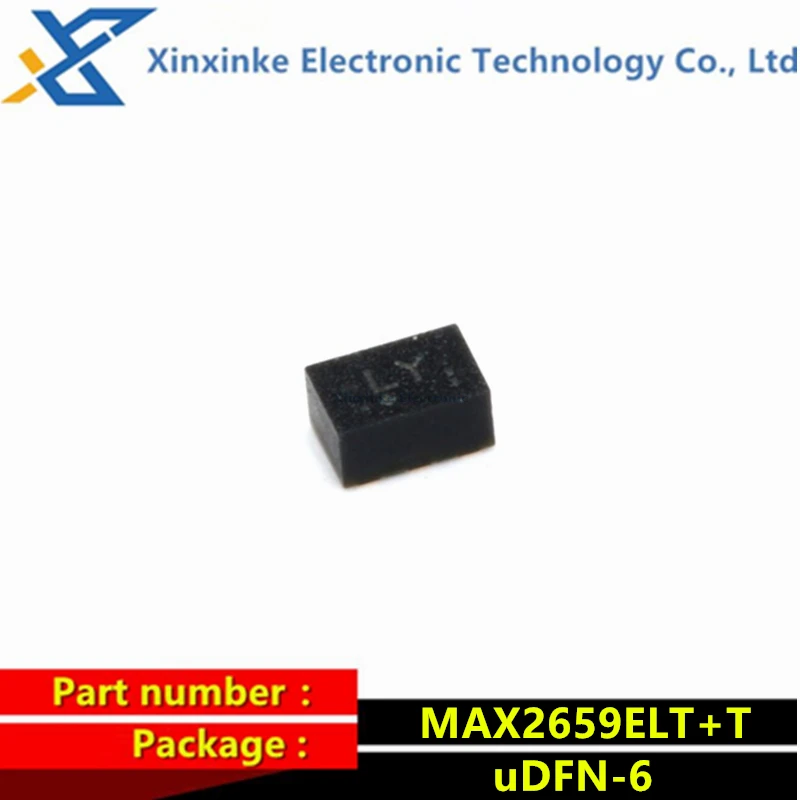 

10PCS MAX2659ELT+T 6uDFN RF Low Noise Amplifier IC Chip