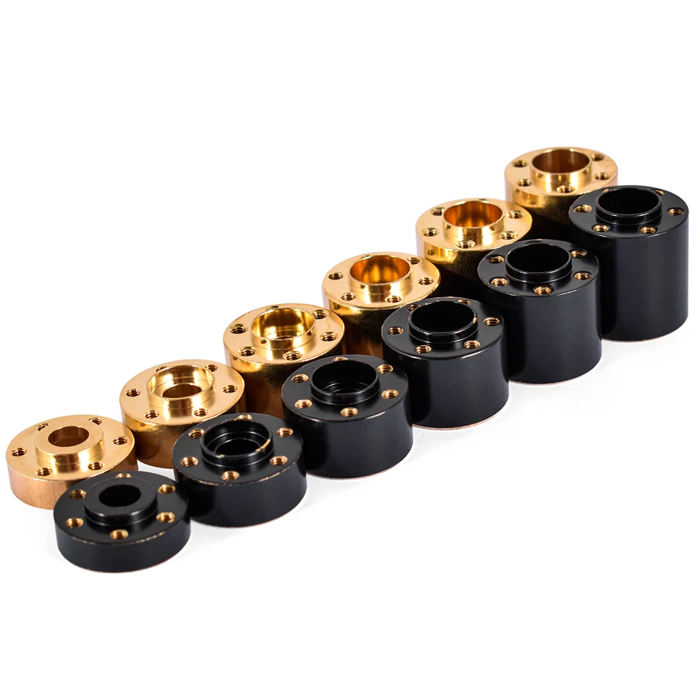 9IMOD 1.9" 2.2" Hub Brass Weights 6mm/9mm/12mm/15mm/18mm/22mm VP Wheel Joint Wheel Brass For RC Climbing Car Upgrade Parts