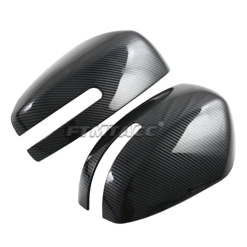 

Fit for Nissan ROOX 2021 2022 2023 2024 Car Side Door Rearview Mirror Cover Cap ABS Carbon Fiber Texture Style