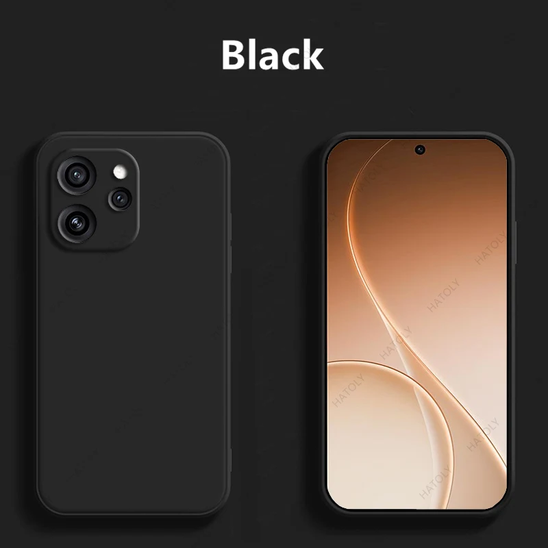 حافظة لهاتف اوبو رينو 15 حافظة هاتف أصلية من السيليكون السائل لهاتف اوبو رينو 15 برو حامي تشيهول فوندا غطاء خلفي لهاتف رينو 15 برو 5 جرام #1