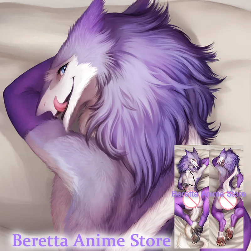 Dakimakura Anime cute and sexy sergal Double-Sided Print Life-size Body Pillow Cover