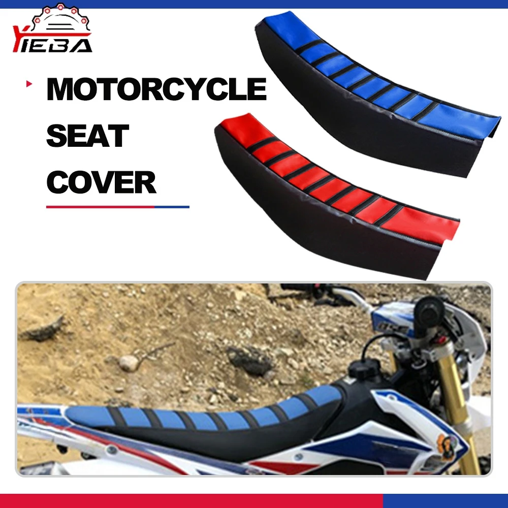 Para Yamaha TTR TW TY WR XG XT XTZ YFZ YZ 125 200 225 230 250 400 426 450 600 F R/X Z X TRICKER cubierta de asiento suave de goma para motocicleta